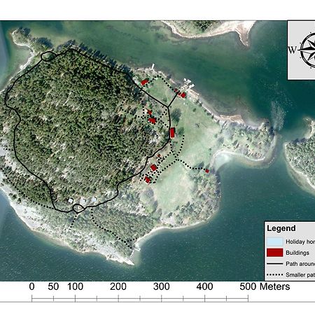 Willa Gaerdsholmens Skaergardshemman "Eken" Edsbruk Zewnętrze zdjęcie